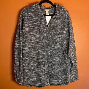 NWT H&M Boucle Shirt Jacket